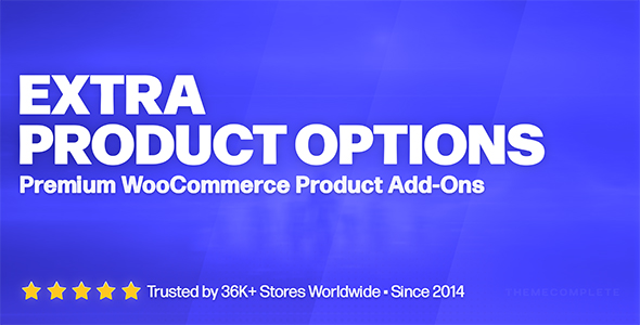 Extra Product Options Add-Ons for WooCommerce